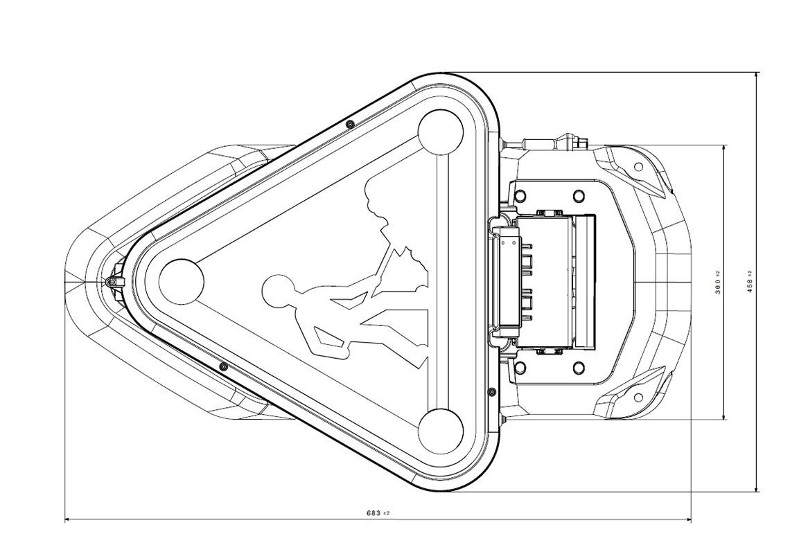 Triflash LED 500 Elettrico Classe 2